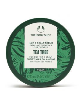 Oczyszczający i równoważący peeling do włosów i skóry głowy Tea Tree 